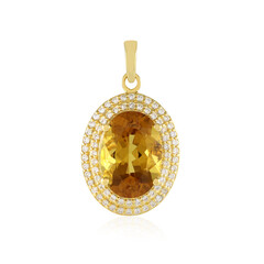 Ciondolo in argento con Scapolite