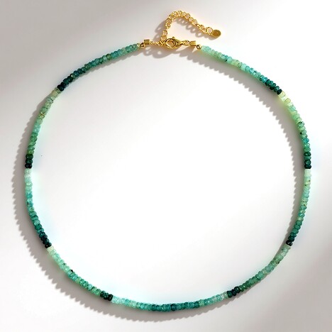 Collana in argento con Grandidierite