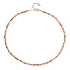 Collar en plata con Hematita rosa