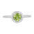 Peridot-Silberring