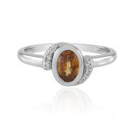 Mandarin Zircon Silver Ring