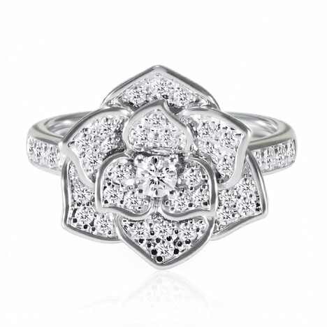 Bague en or et Diamant SI1 (G) (Annette)