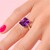 Amethyst-Silberring