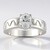 Anello in argento con Quarzo Herkimer (Pallanova)