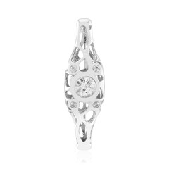 Zircon Silver Pendant