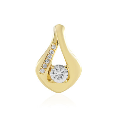 Pendentif en argent et Zircon (Adela Silber)