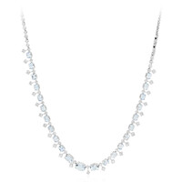 Collana in oro con Acquamarina Brasiliana AAA (CIRARI)