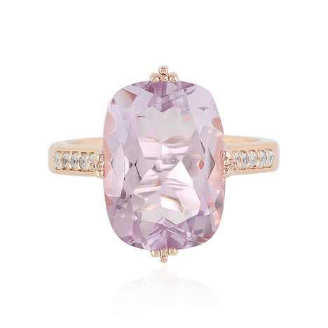 Lavendel-Amethyst-Silberring