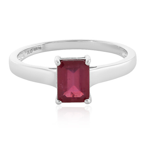 Madagaskar-Rubin-Silberring