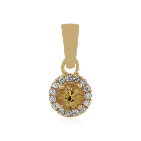 Pendentif en or et Zircon jaune (Adela Gold)