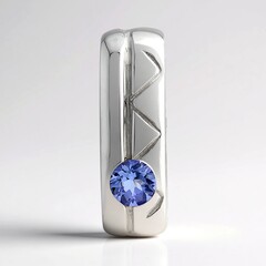 Ciondolo in argento con Tanzanite (Pallanova)