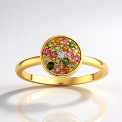 Anello in argento con Tormalina