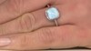 Bague en argent et Larimar