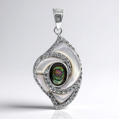 Ciondolo in argento con Madreperla (Art of Nature)