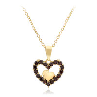 Collier en argent et Grenat