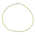 Collar en plata con Diópsido de Rusia