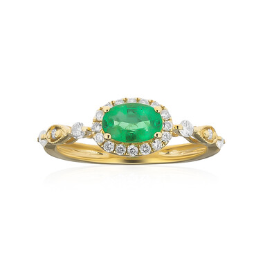 AAA-Sambia-Smaragd-Goldring (CIRARI)