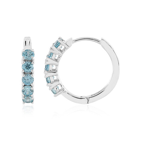 Ratanakiri-Zirkon-Silberohrringe