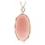 Gouden halsketting met een roze opaal (CIRARI)