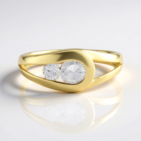 Anello in argento con Zircone
