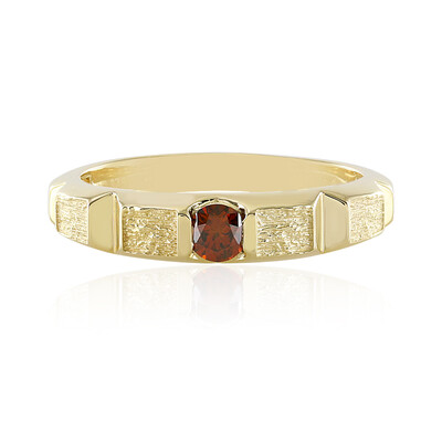 Bague en or et Diamant rouge I2 (de Melo)