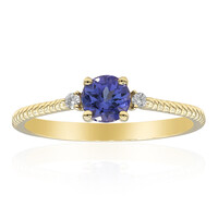 Anello in oro con Tanzanite AAA
