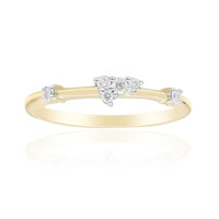 9K SI1 (G) Diamond Gold Ring