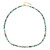 Chrysokoll-Silberhalskette