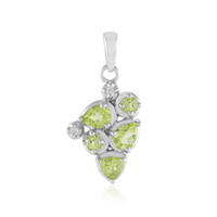 Pendentif en argent et Péridot