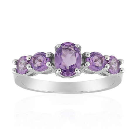 Amethyst-Silberring