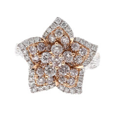 Bague en or et Diamant rose I1 (CIRARI)