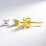 Orecchini in oro con Diamante SI1 (G) (Annette)