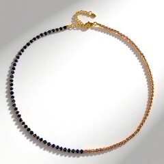 Collana in argento con Zaffiro Blu