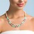Collar en plata con Amazonita (Riya)
