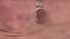 Colgante en plata con Cuarzo rutilado cobre