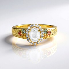 Anello in argento con Zircone