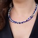 Collier en argent et Lapis-Lazuli (Riya)