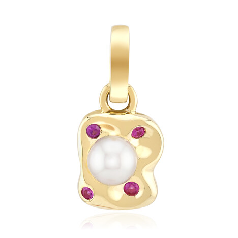 Colgante en oro con Perla de Akoya (Michelle Albala)