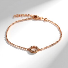 Zilveren armband met VS1 Argyle-Rose de France-Diamanten