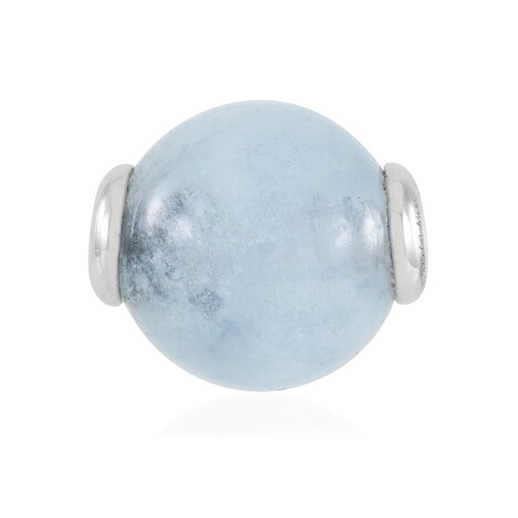 Ciondolo in argento con Acquamarina Brasiliana (MONOSONO COLLECTION)