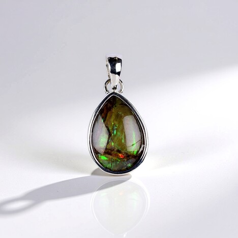 Ciondolo in argento con Ammolite
