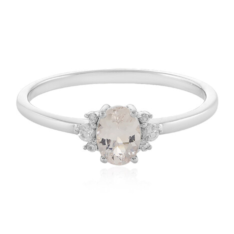 Anello in argento con Danburite