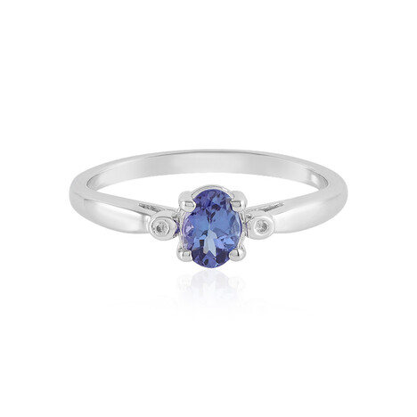 Anello in argento con Tanzanite