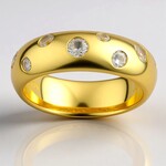 Anello in argento con Zircone (Adela Silber)