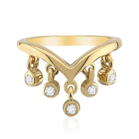 Zircon Silver Ring (M de Luca)