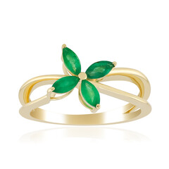 Nova Era-Smaragd-Goldring (de Melo Gold)