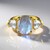 Anello in argento con Labradorite