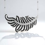 Collana in argento con Spinello Nero (Dallas Prince Designs)