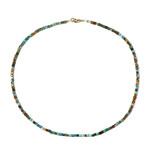 Collar en plata con Turquesa