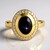 Anello in argento con Diopside Stellato d'India